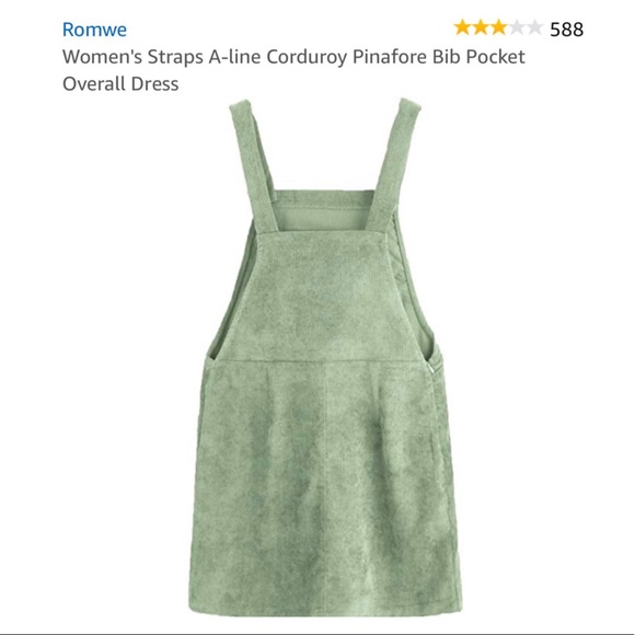 SOLD - Green Corduroy Jumper💚 - Picture 2 of 4